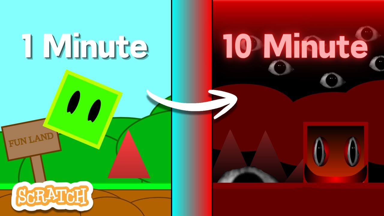 I MADE Most HORRIFYING PLATFORMER In SCRATCH HISTORY...