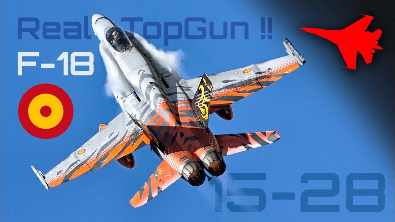 Spanish F-18 Spectacular Aerobatics!! ✈️ Best Moments from Ala 15's 15-28 Hornet