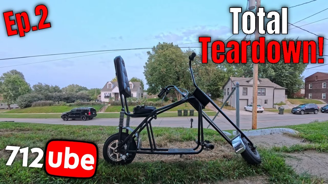 Vintage Chopper Mini Bike Build | Episode 2 (The Teardown)