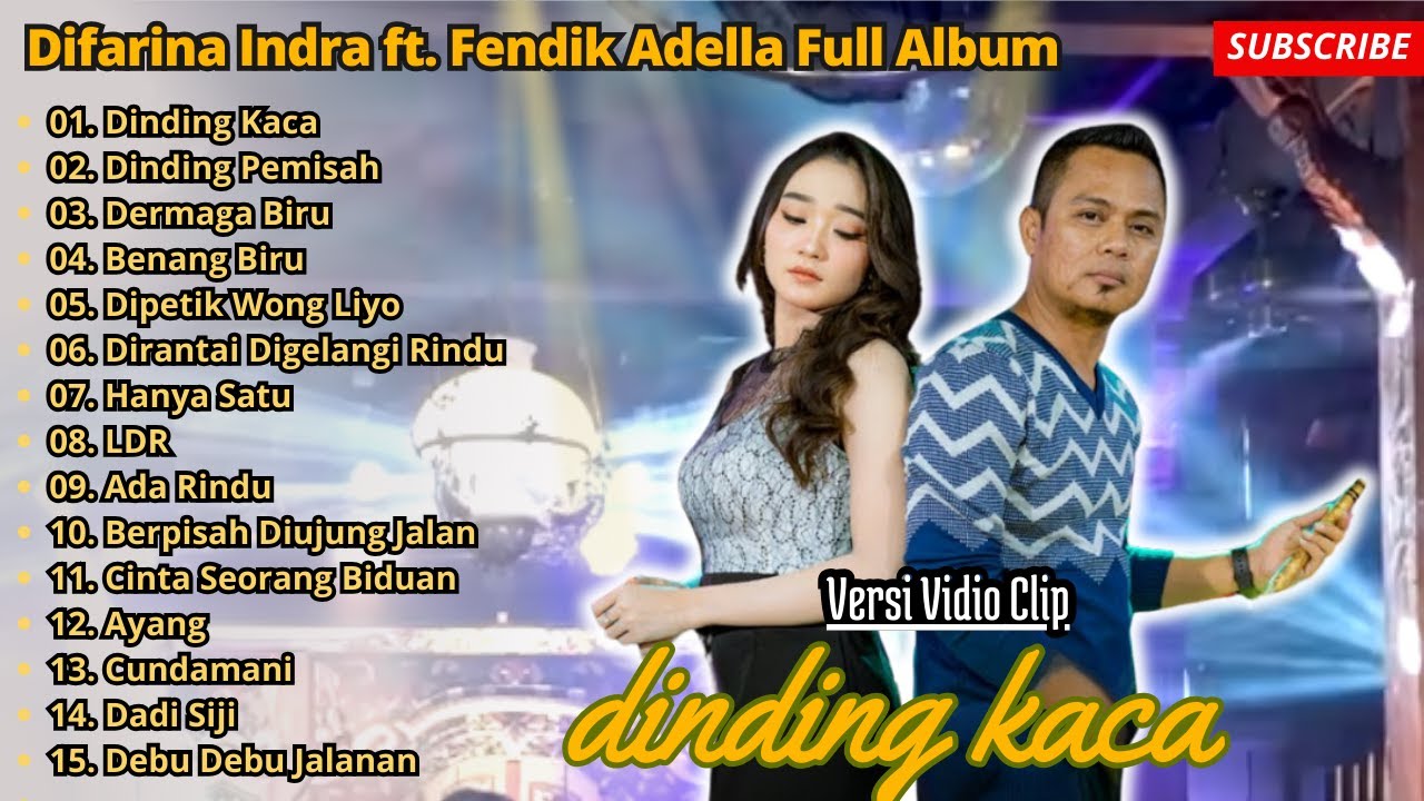 DIFARINA INDRA FULL ALBUM || DINDING KACA , DINIDNG PEMISAH - OM ADELLA TERBARU 2024