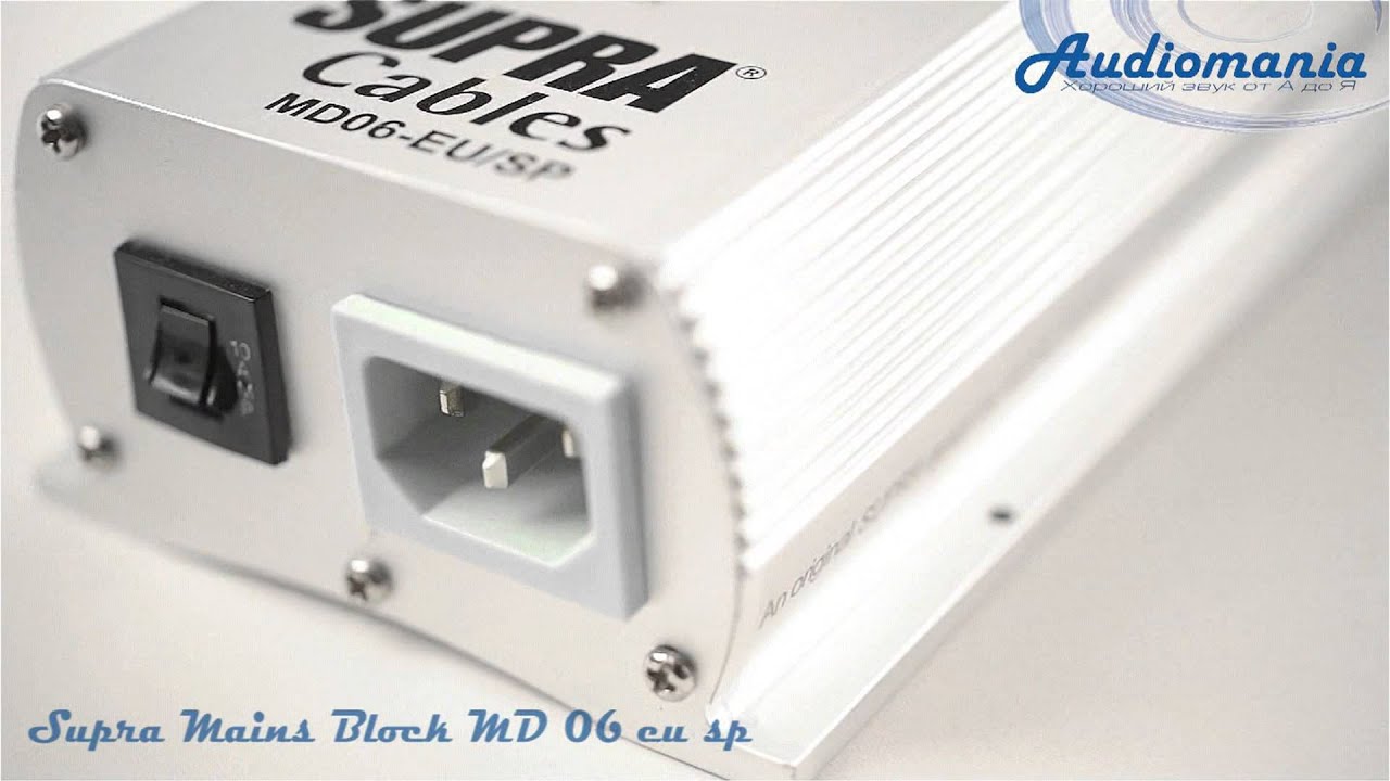 Supra Mains Block MD06-EU/SP