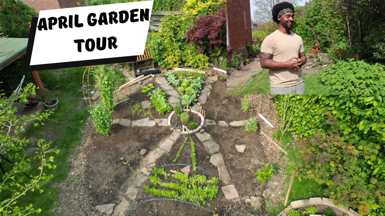 #11 April Garden Tour - Veggies, Flower Patches, and Trees