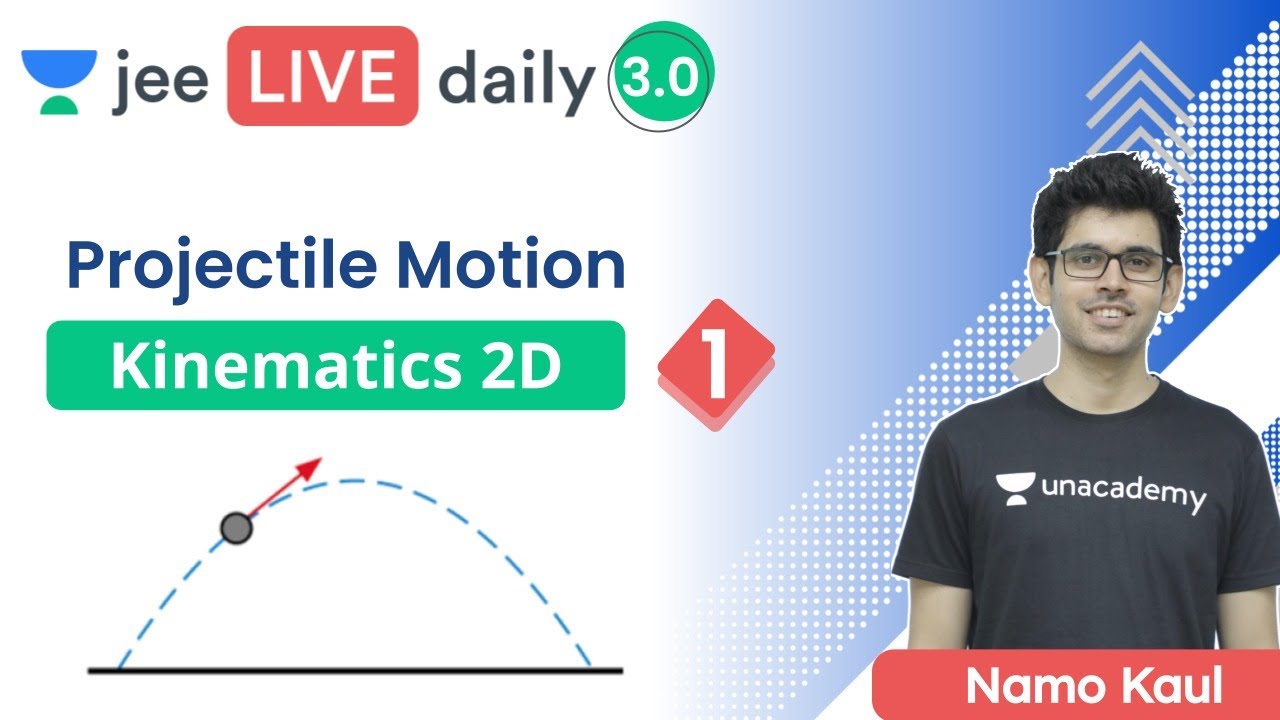 JEE: Kinematics 2D L1 | Projectile Motion |  Unacademy JEE | IIT JEE Physics | Namo Kaul
