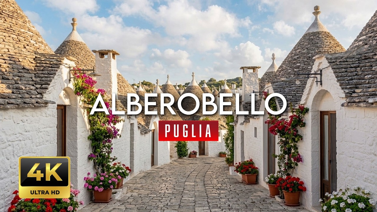 Paese Mio | ALBEROBELLO: Il Fascino dei Trulli e il Borgo Antico 4K