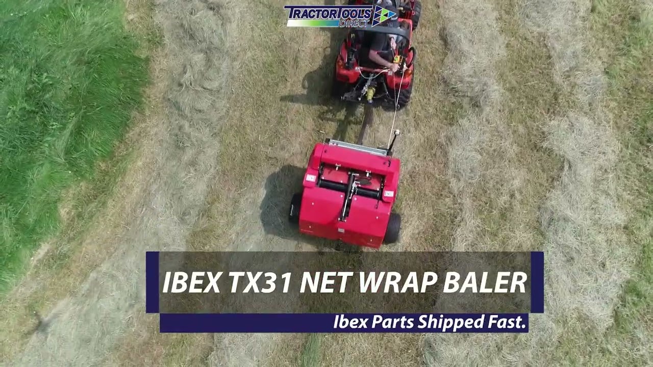TX31 Mini Round Baler with Net Wrap | Haying independence | Ibex Equipment
