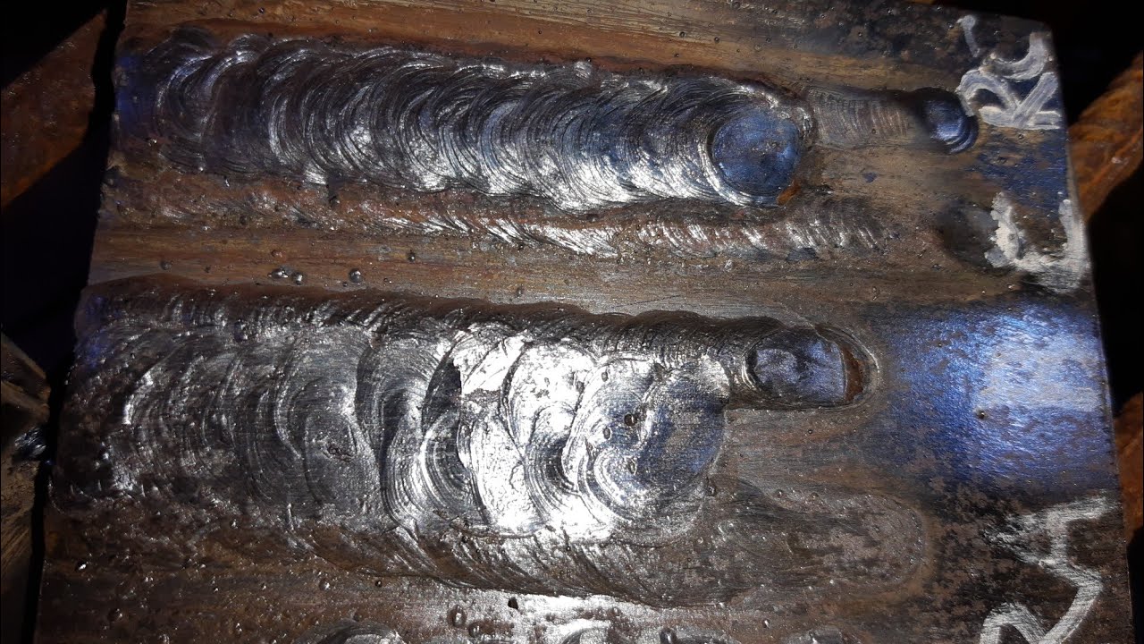 Spawanie elektryczne w pozycji PF