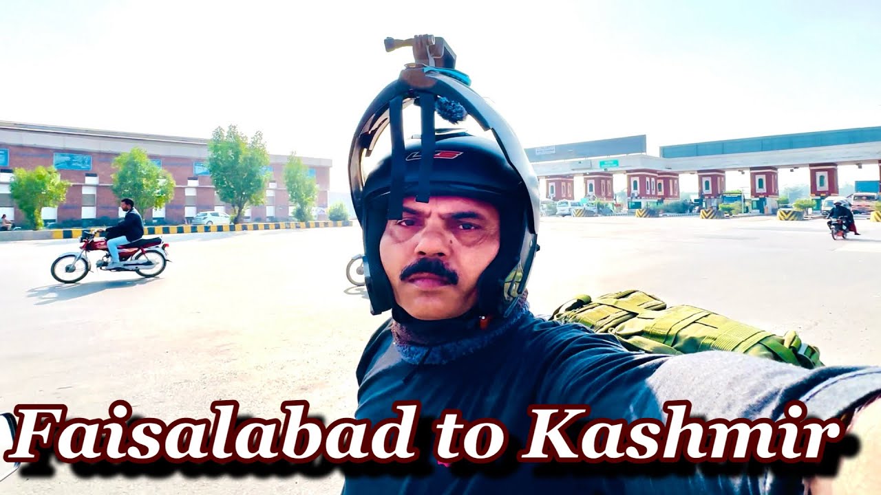 Faisalabad to azad kashmir. Bike tour. Honda cbf 150cc /season 1. Episode 1. NA #zindagidemelay