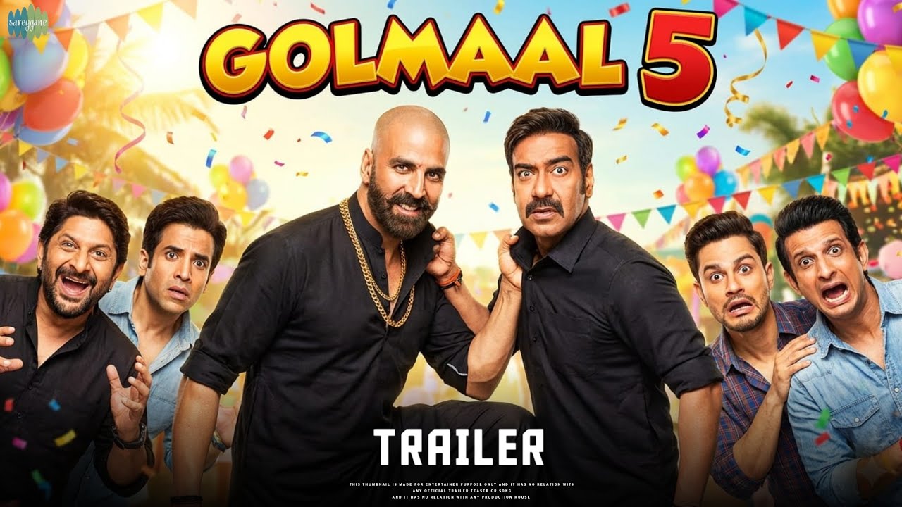 Golmaal 5 - Trailer | Ajay Devgan | Akshay Kumar | Kareena Kapoor | Sara Ali Khan | Fan Made