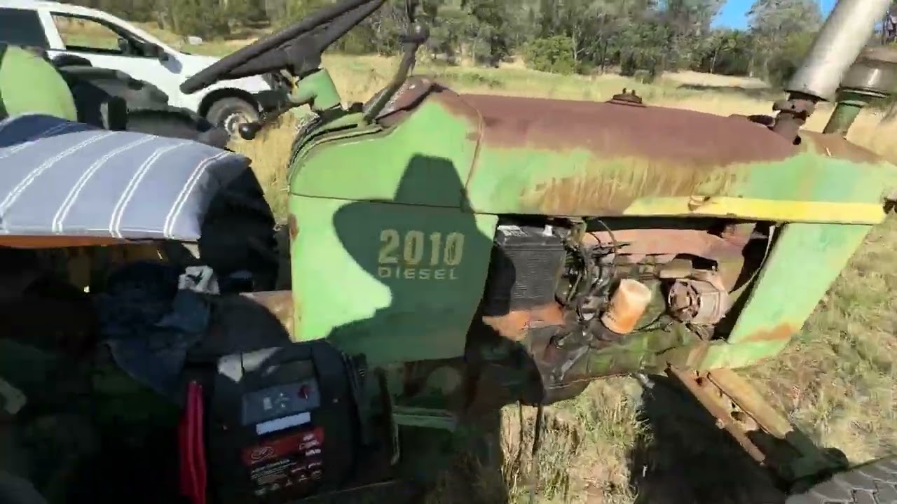John Deere 2010 - hydraulic issues with the new plough Part 1