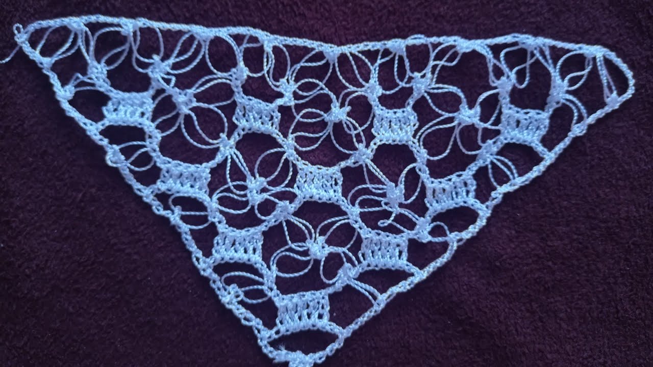 Puntada  fácil a crochet