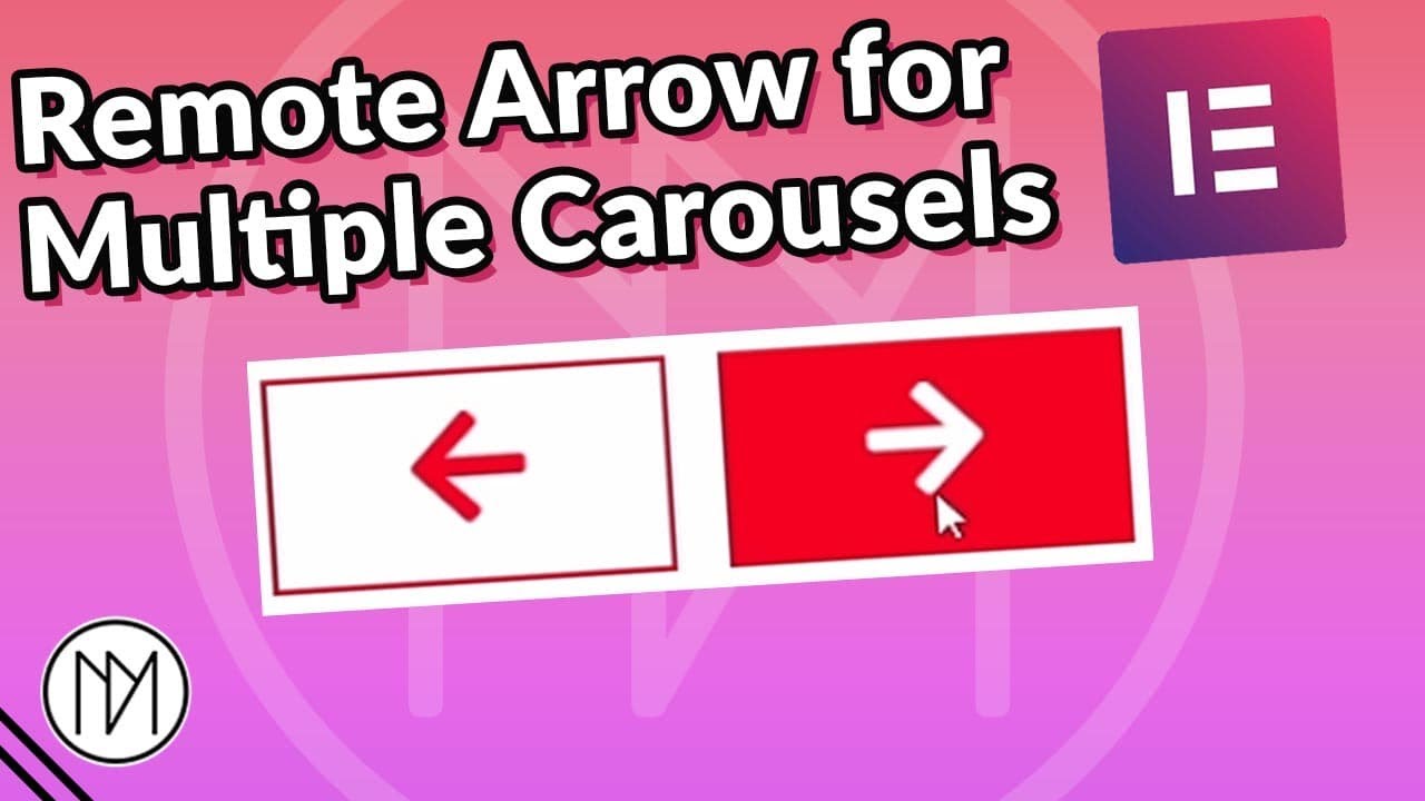 Custom Remote Arrow for Multiple Carousels - Elementor Wordpress Tutorial