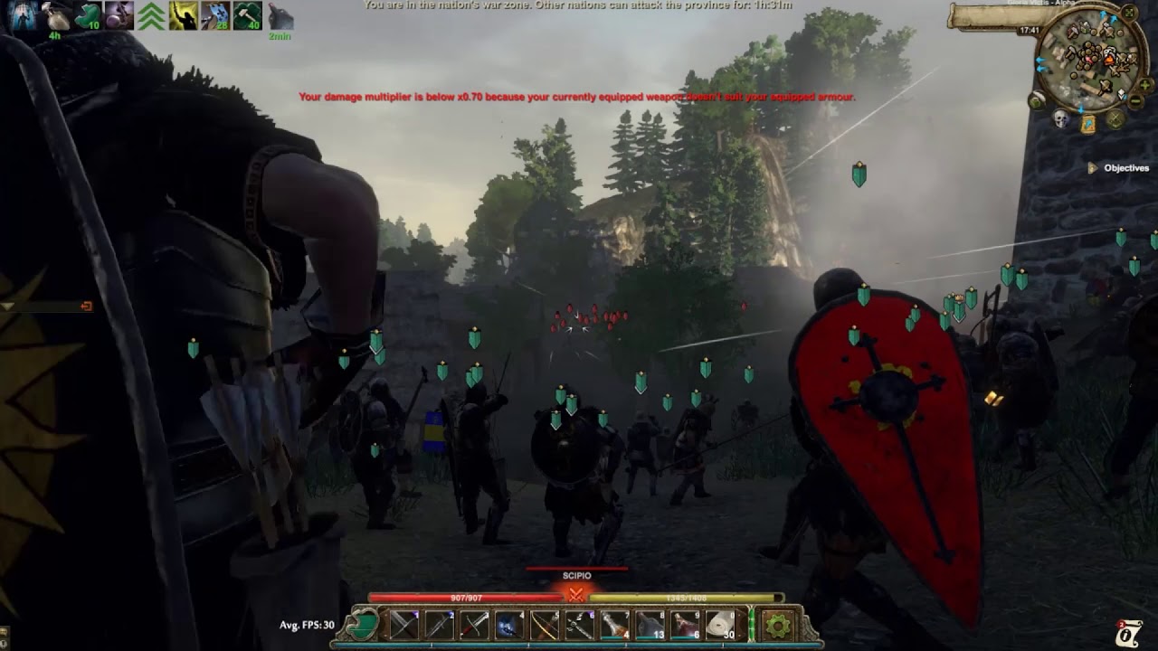 Gloria Victis - The Mad Man, The Guild Castle and The Three Armies