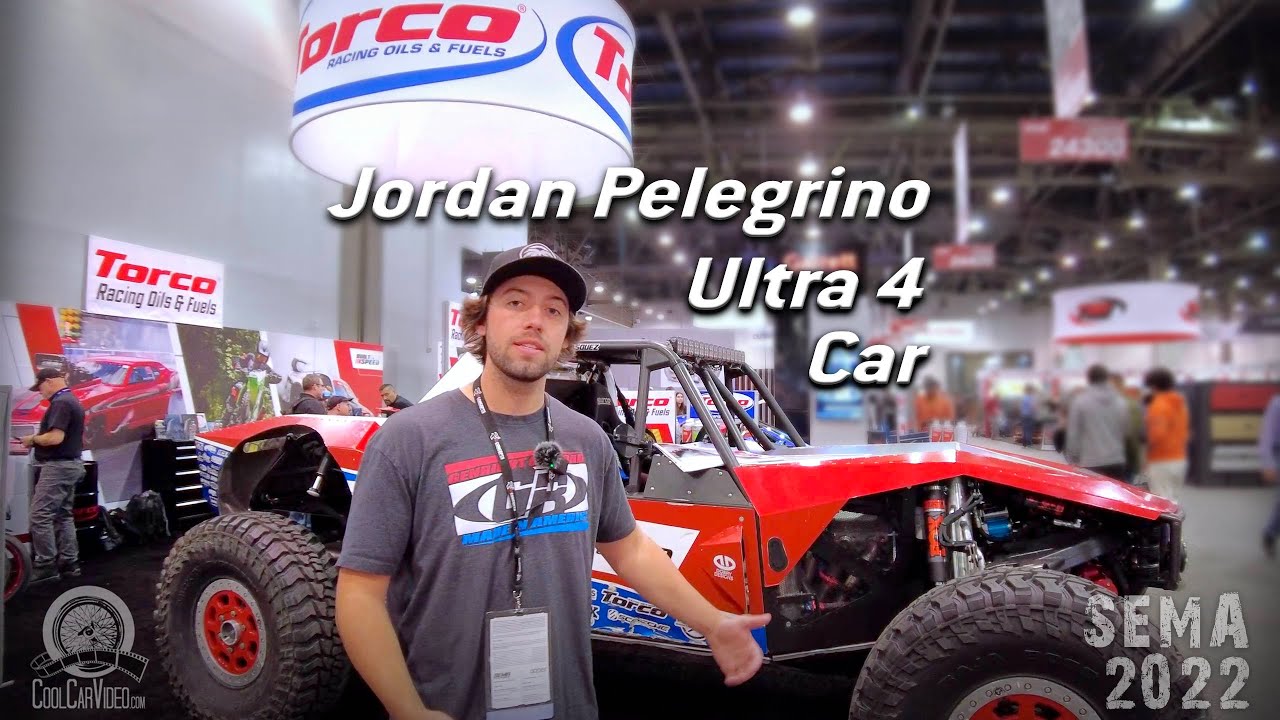 GenRight Ultra4 Car of Jordan Pelegrino at Torco Booth SEMA 2022 - KOH King of the Hammers Car