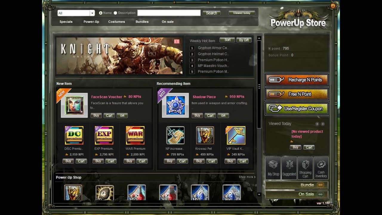 Knight Online -DC Premium, Pathos' Glove, Minerva, Oreads, Magic Bag, VIP Key- Kırdırma.