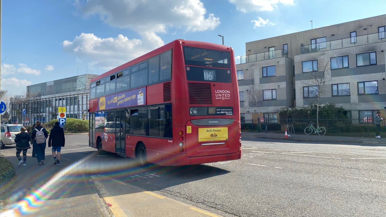 RATP Bus Route 116@SP40168/YT10 UWF (Hounslow- Ashford Hospital)