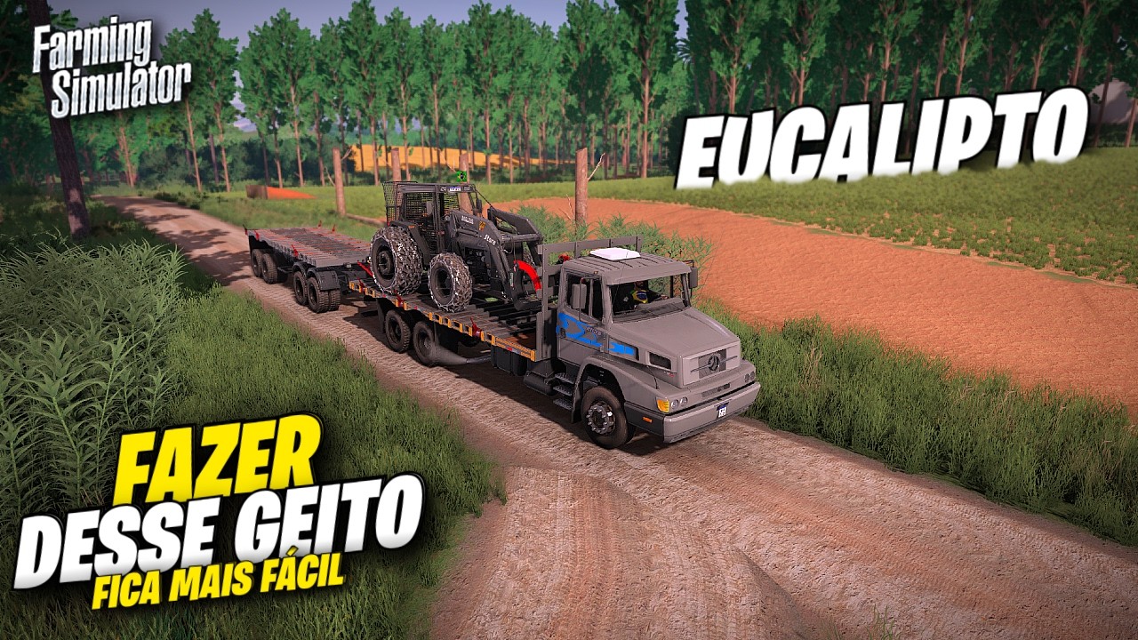 Vida De Madeireiro Na Região De Santa Catarina | Farming Simulator 22 Simulando Vida Real