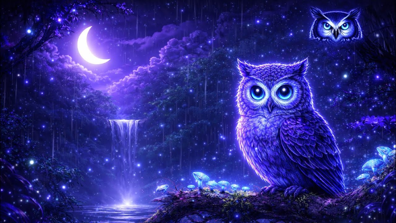 🔴 LIVE-🌙 Welcome and thank you for being here.This relaxing music is playing 24/7 🦉 