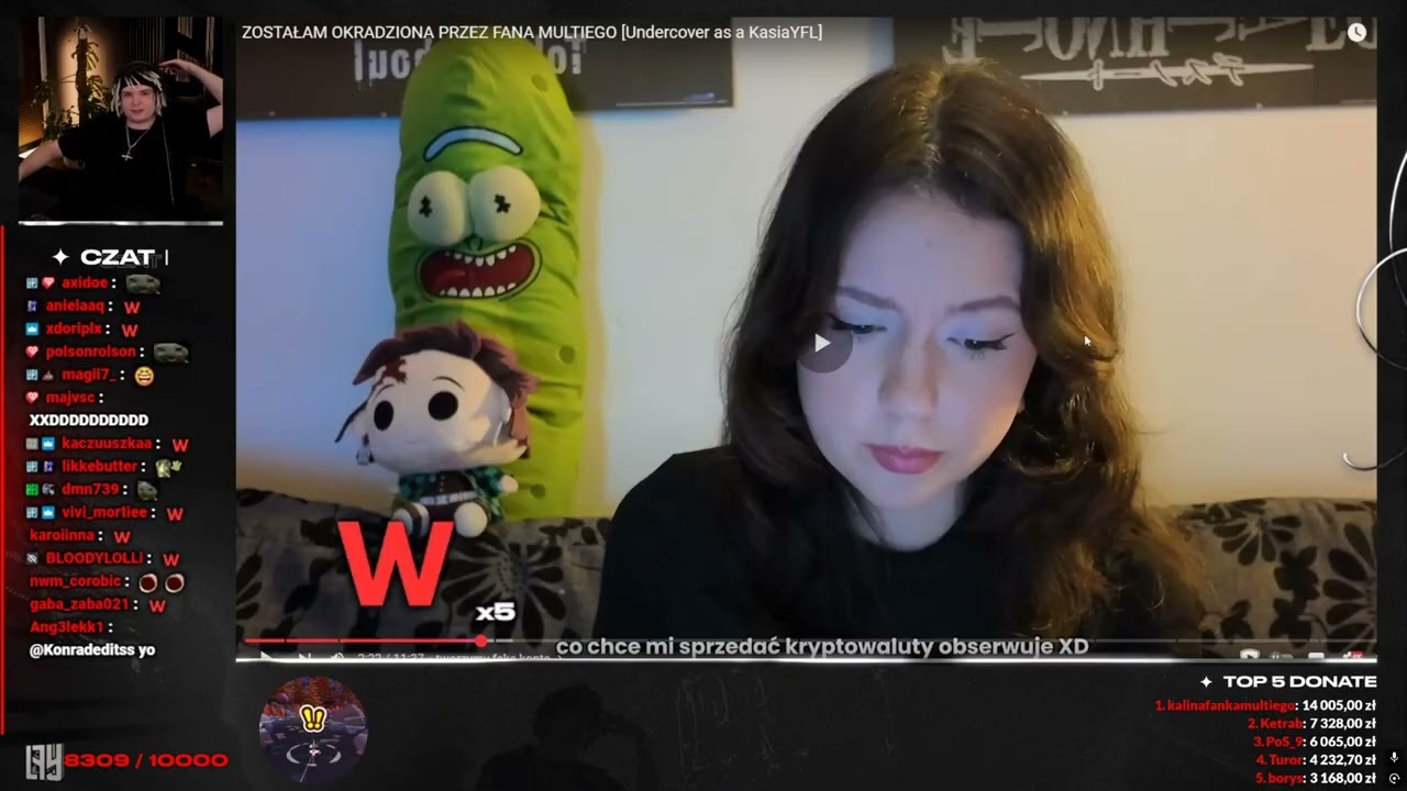 Multi ogląda ZOSTAŁAM OKRADZIONA PRZEZ FANA MULTIEGO
