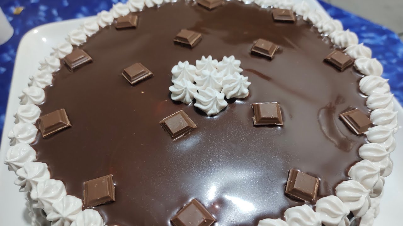 Azaan's Birthday special cake recipe / chocolate cake recipe / chocolate covered cake recipe