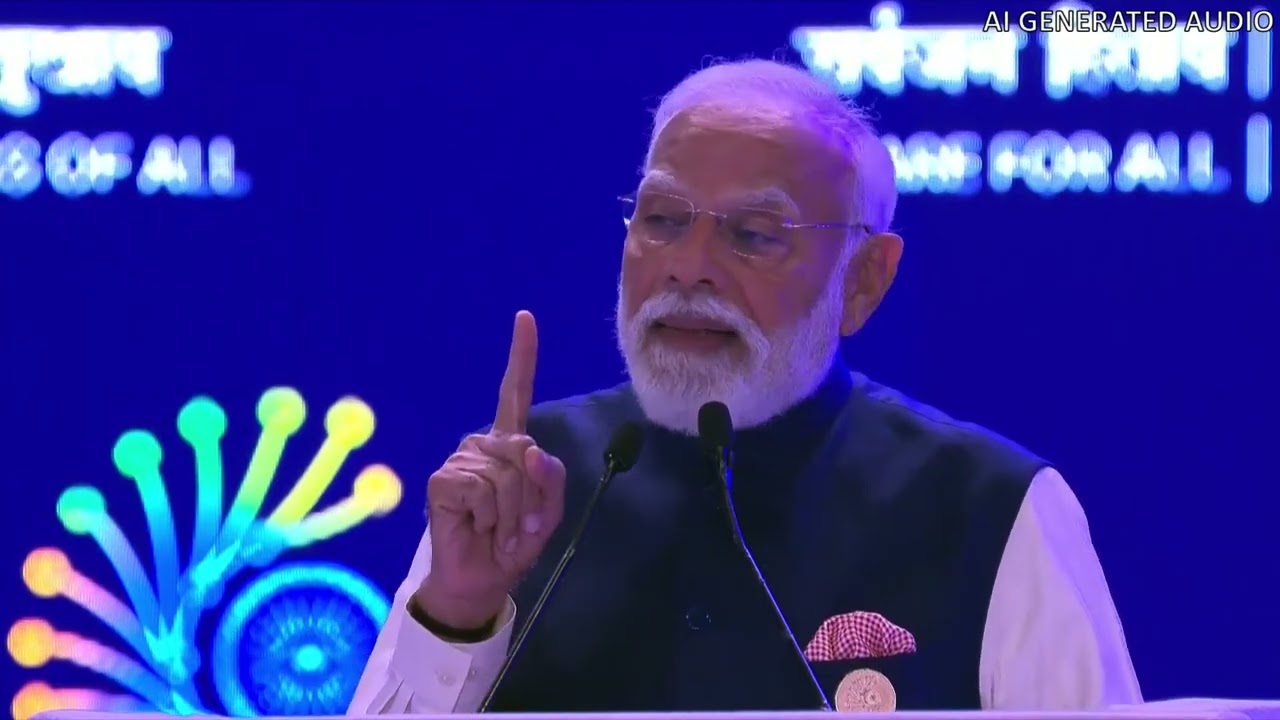ಭಾರತ AI ಇಂಪ್ಯಾಕ್ಟ್ ಶೃಂಗಸಭೆ 2026 ರಲ್ಲಿ ಪ್ರಧಾನಿ ಮೋದಿಯವರ ಭಾಷಣ | ಕನ್ನಡ ಆವೃತ್ತಿ | AI ಜನರೆಟೆಡ್ ಆಡಿಯೋ