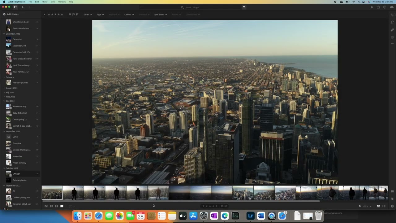 Sharing Albums from Lightroom to clients.