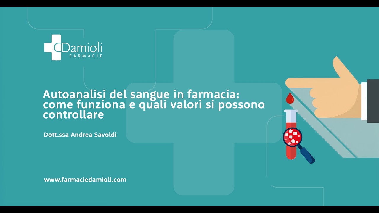 Autoanalisi del sangue in farmacia: come funziona e quali valori si possono controllare