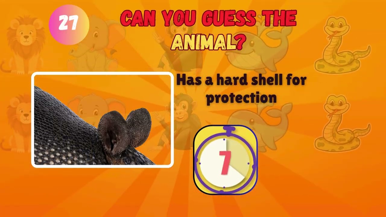 Guess the Animal by Close-Up Photo 🐾 | 50 Fun Quiz Questions
