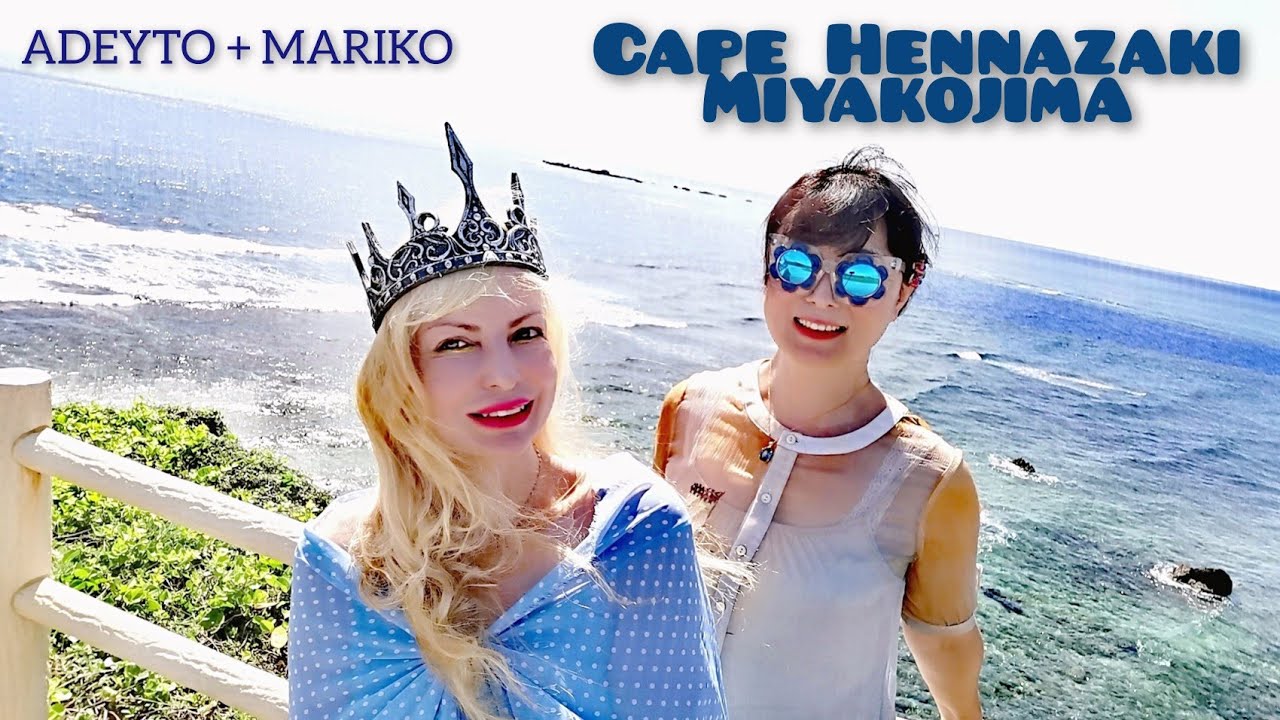 ADEYTO & MARIKO stunning Ocean 🌊 Cape Hennazaki Miyako Island 🏝️ Okinawa Japan