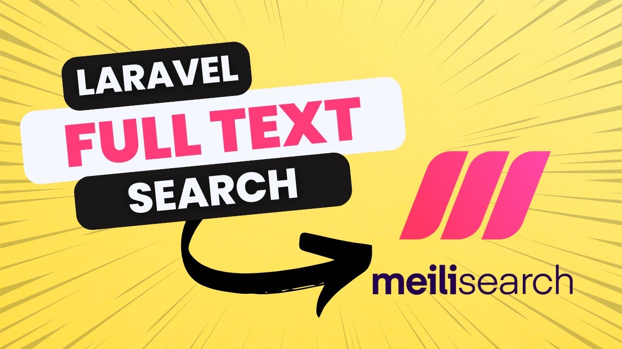 Laravel Scout и MeiliSearch | Молниеносно быстро ⚡️