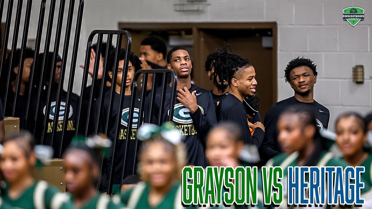 4 STAR MJ CURRY JR. ACTIVE 🥶 | GHSA HOOP CIRCUIT | GRAYSON VS HERITAGE