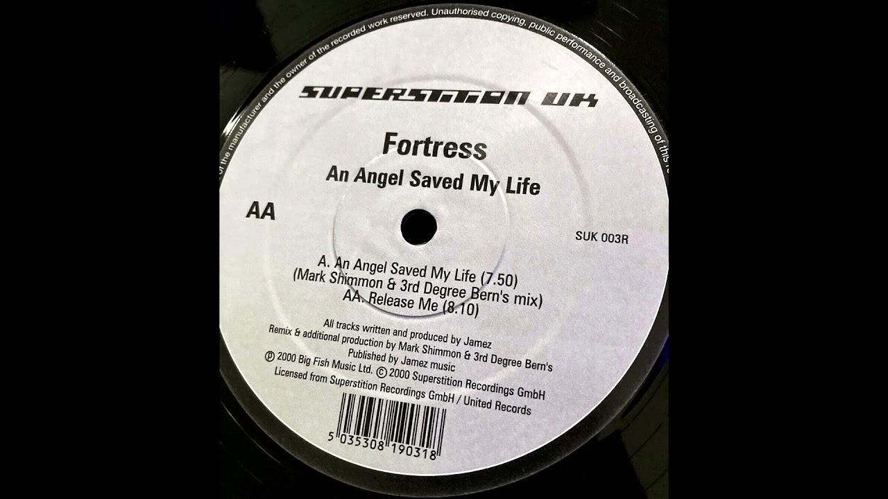 Fortress - An Angel Saved My Life (Mark Shimmon & 3rd Degree Bern's Mix) [HQ]