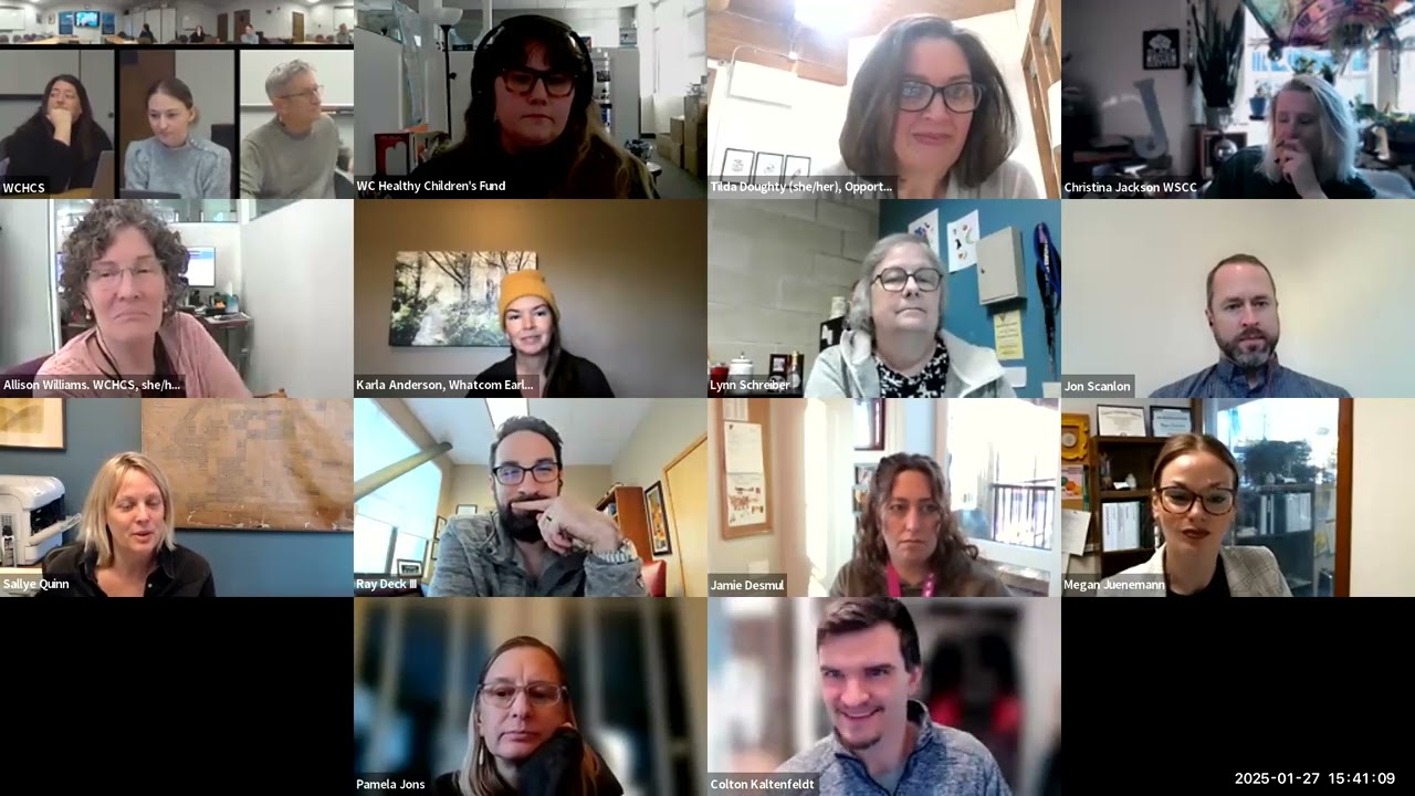 Child and Family Well-Being Task Force Meeting 1/29/2025