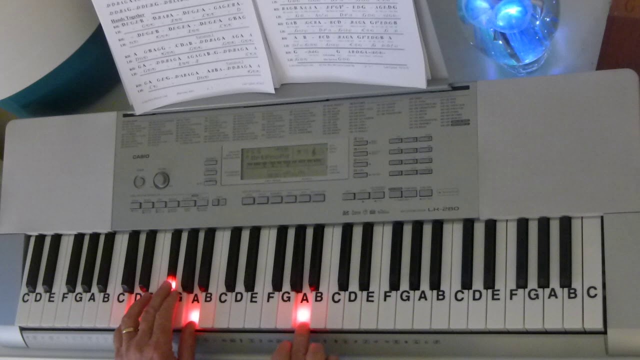 How to Play ~ All The Way My Savior Leads Me ~ 19th Century Gospel Hymn Classic ~ LetterNotePlayer ©