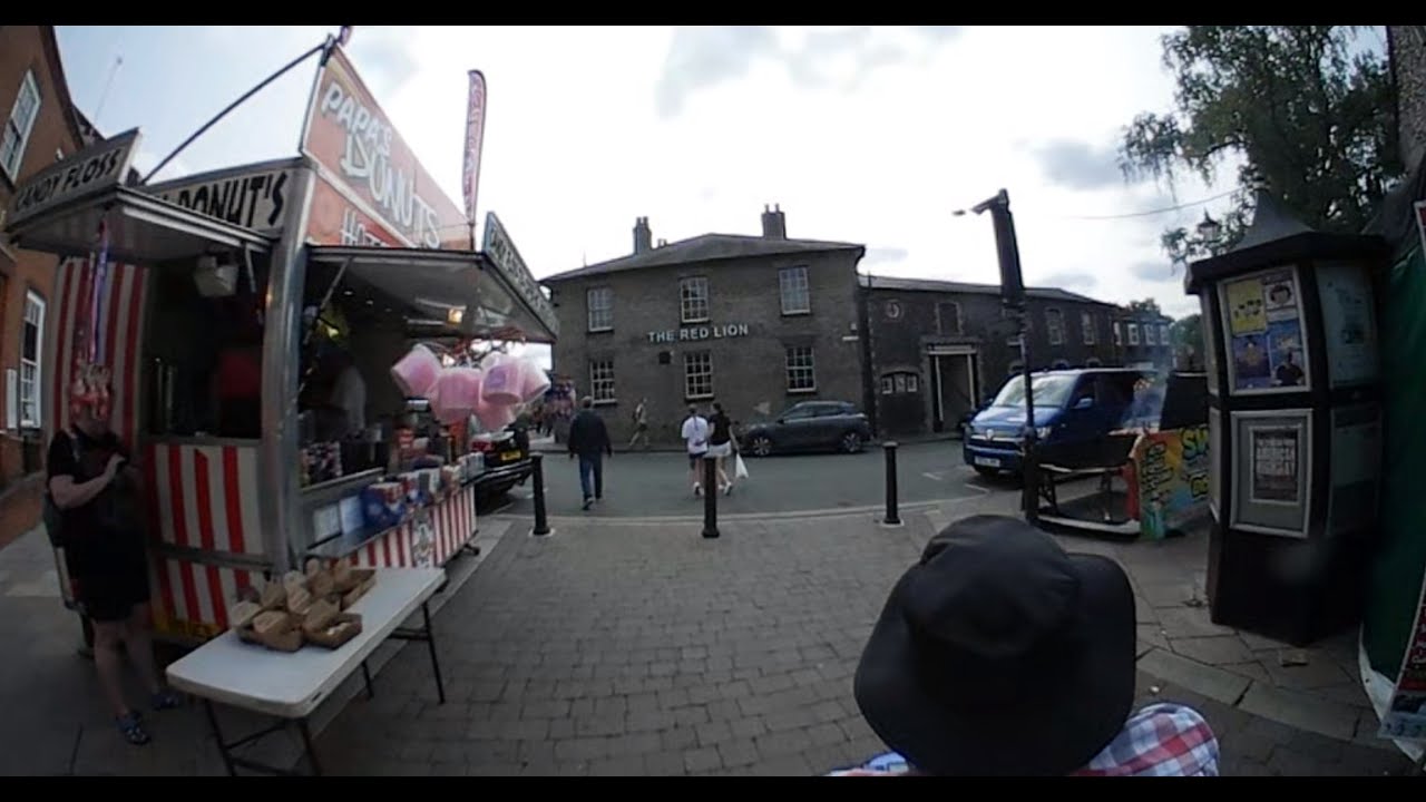 Tiglet's Shorts. Bridge Street to Bridges Walk in Thetford via the Continental Market in King St.