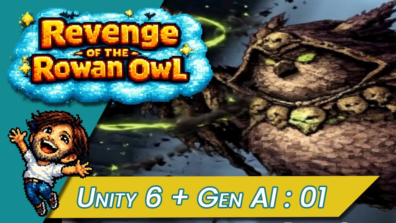 Unity + Generative AI Series : 01 : Download + What You’ll Replace (Revenge of the Rowan Owl)