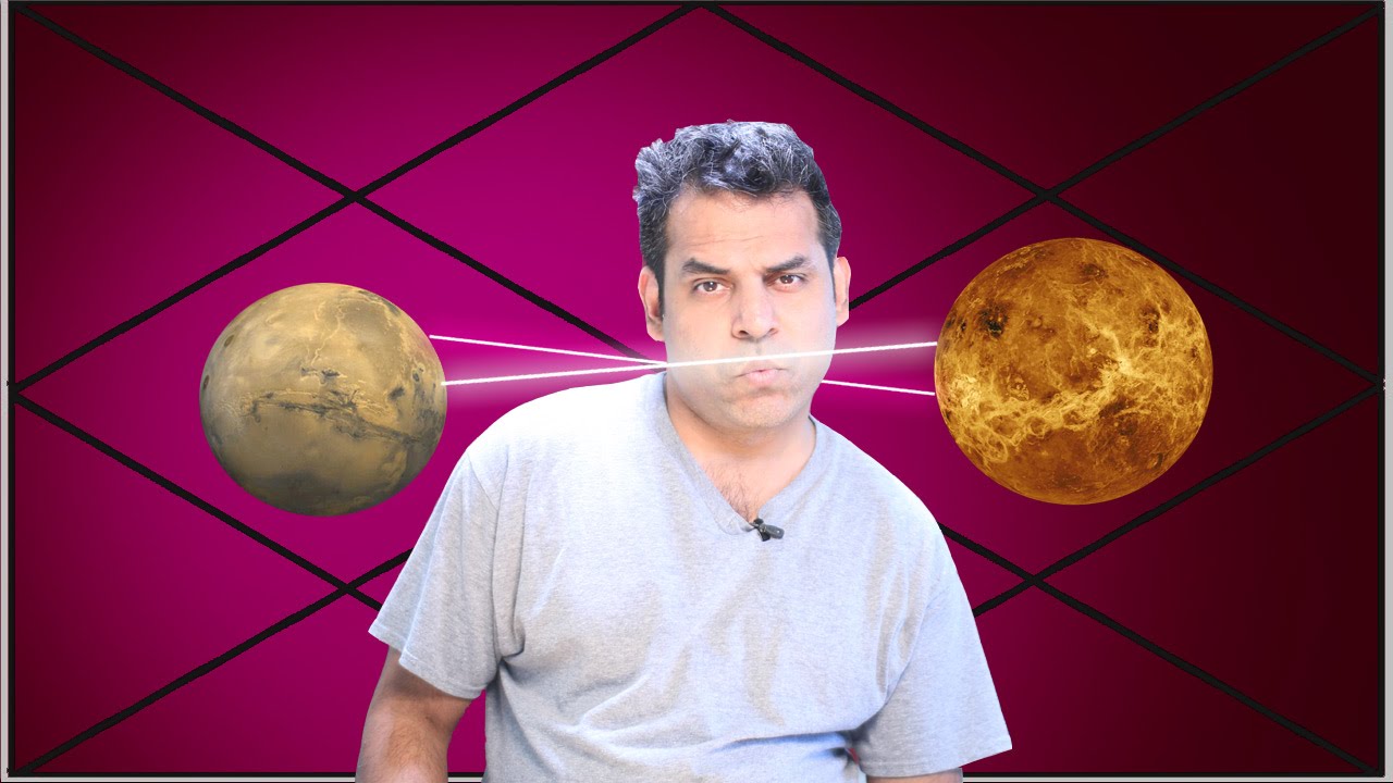 Mars and Venus mutual aspect in Astrology
