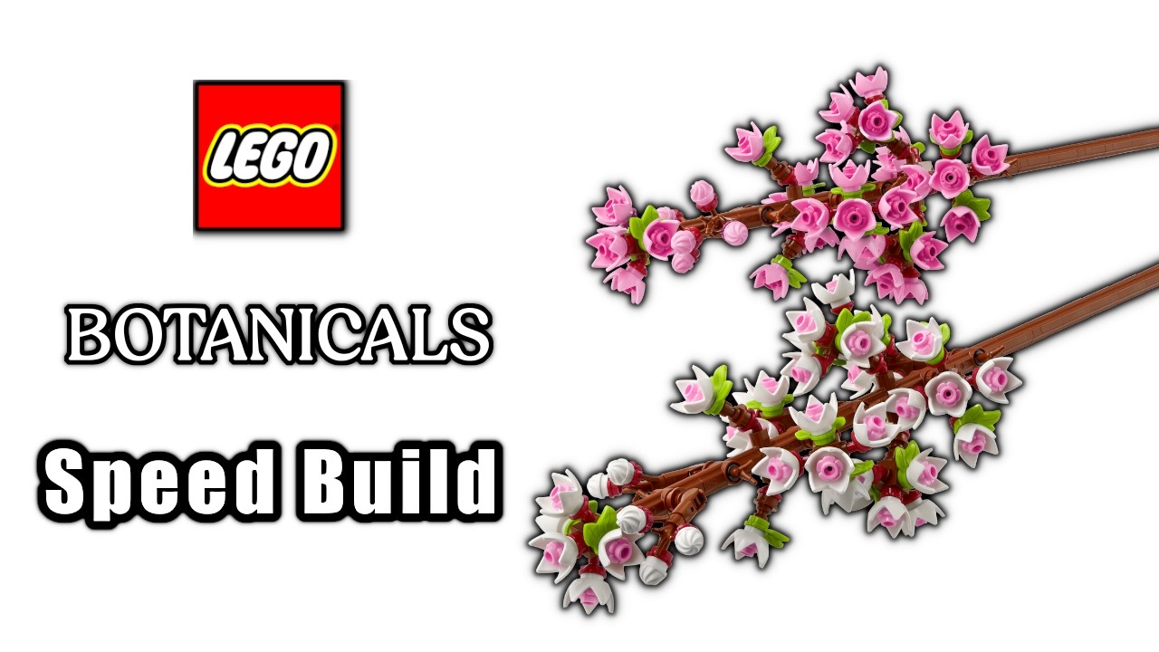 LEGO Cherry Blossoms - Speed ​​Build | Set 40725