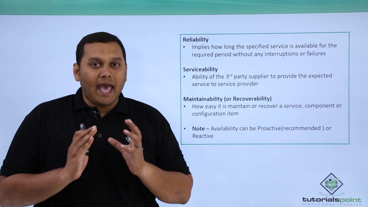 Availability Management - Key Concepts