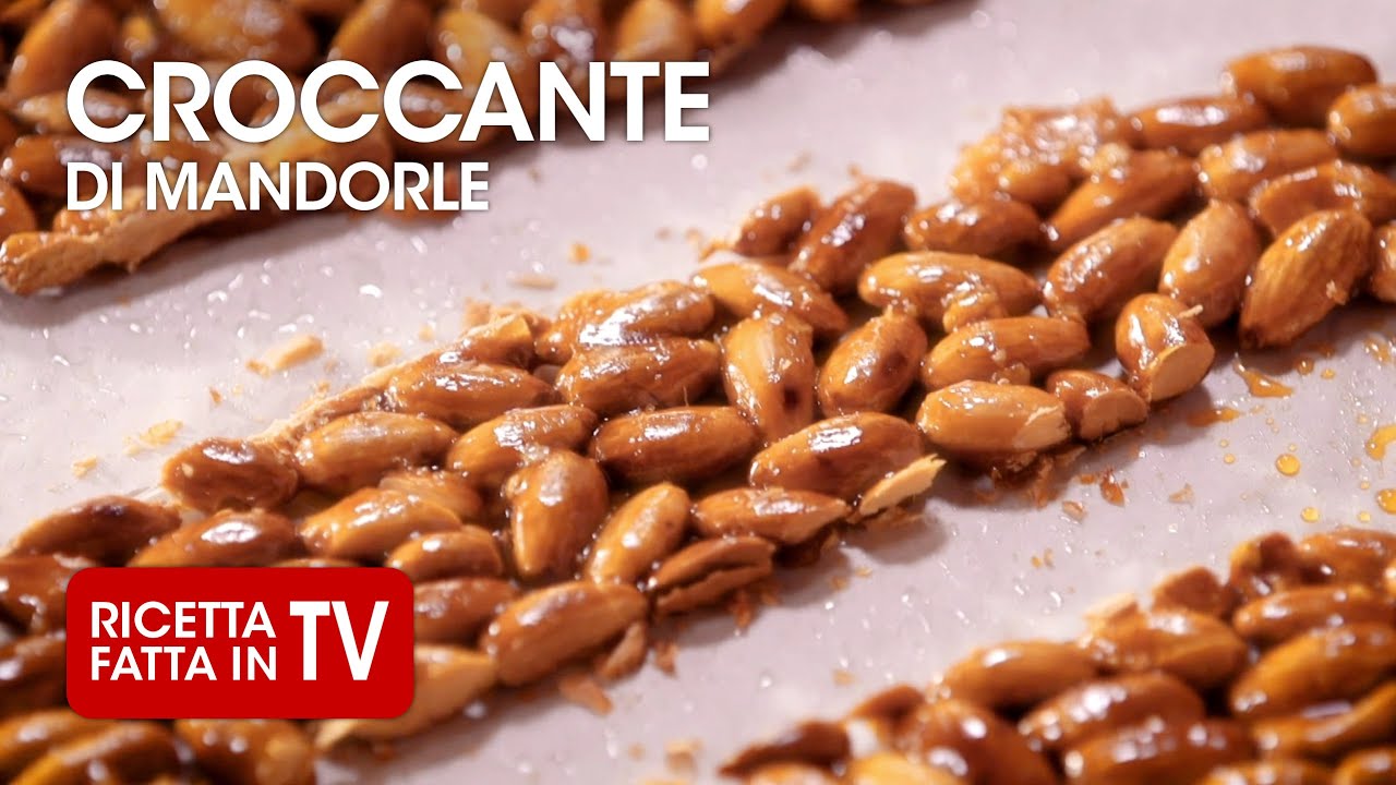 Come fare il CROCCANTE DI MANDORLE di Benedetta Rossi - Ricetta TV Fatto in Casa per Voi