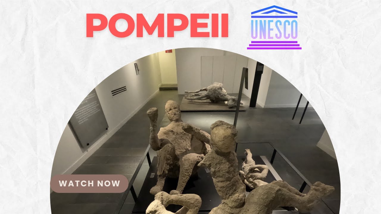 Pompeii: Walking tour through an ancient Roman settlement destroyed by Mt. Vesuvius's eruption.