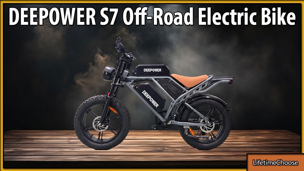 DEEPOWER S7 Off Road Electric Bike