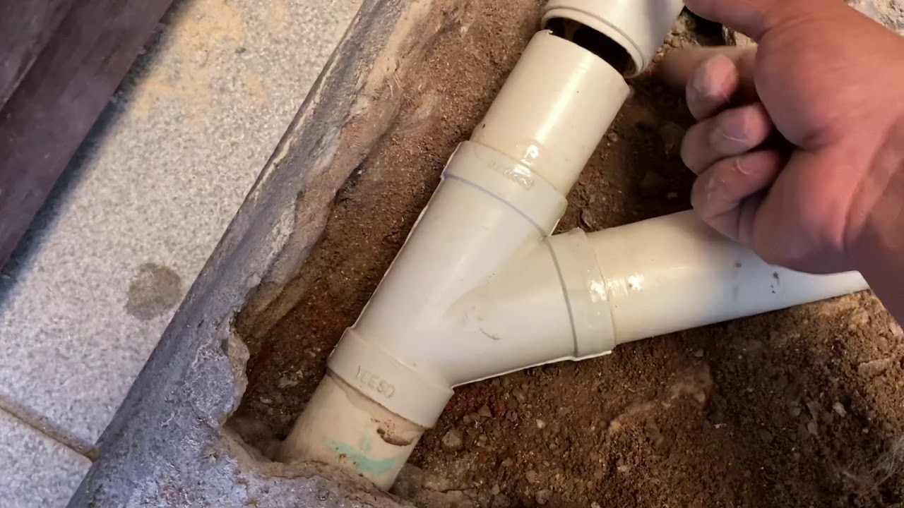 Como insertar una “tee “ o una “Y” de pvc en tubo sin movimiento