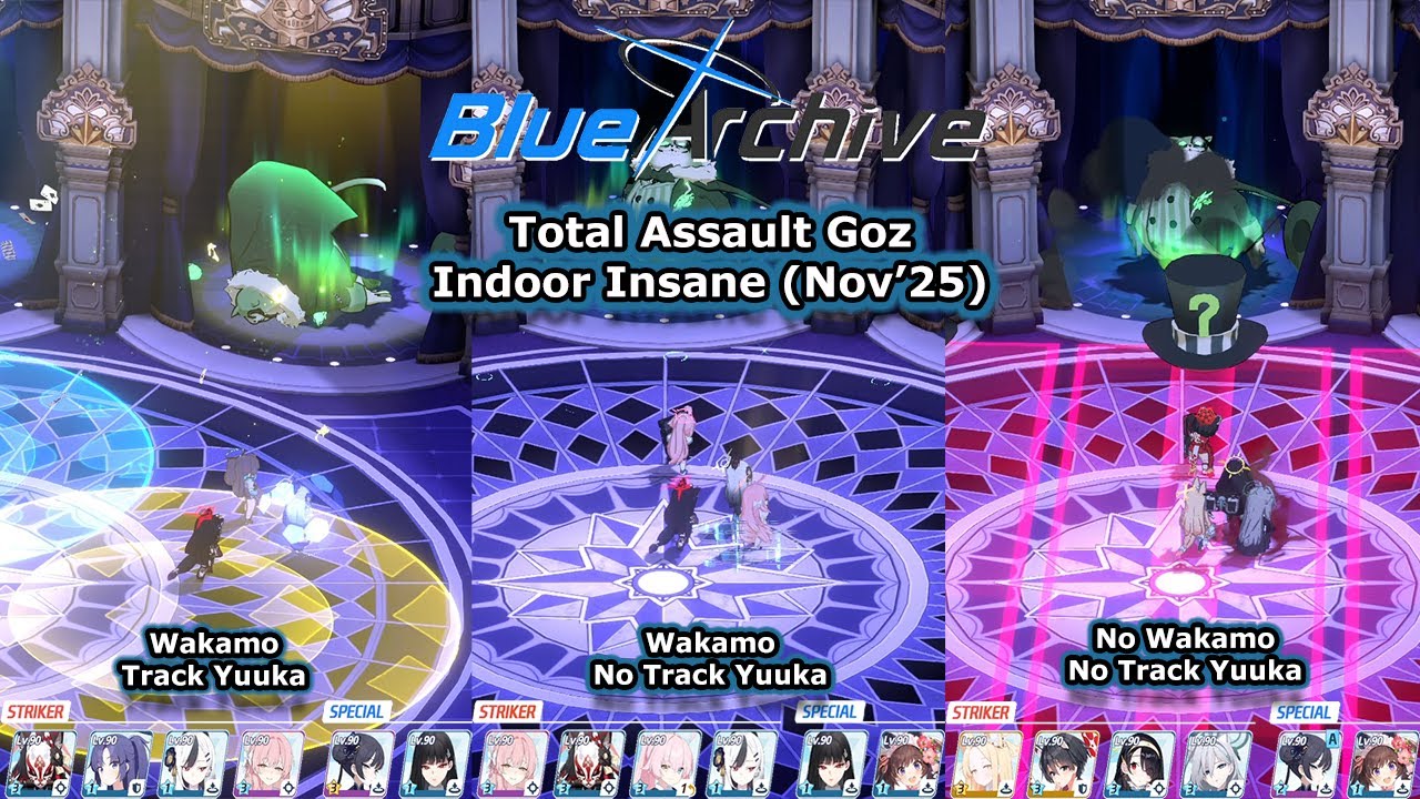 Blue Archive Global - Total Assault Goz Insane Indoor (Nov'25)