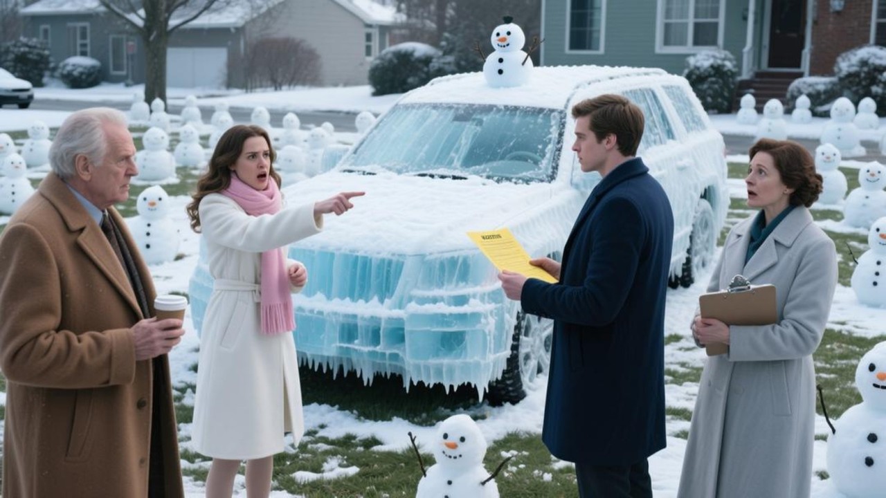 HOA Karen Demanded I Remove My Snowman, So I Built 50 More and Blocked Her Driveway With Ice
