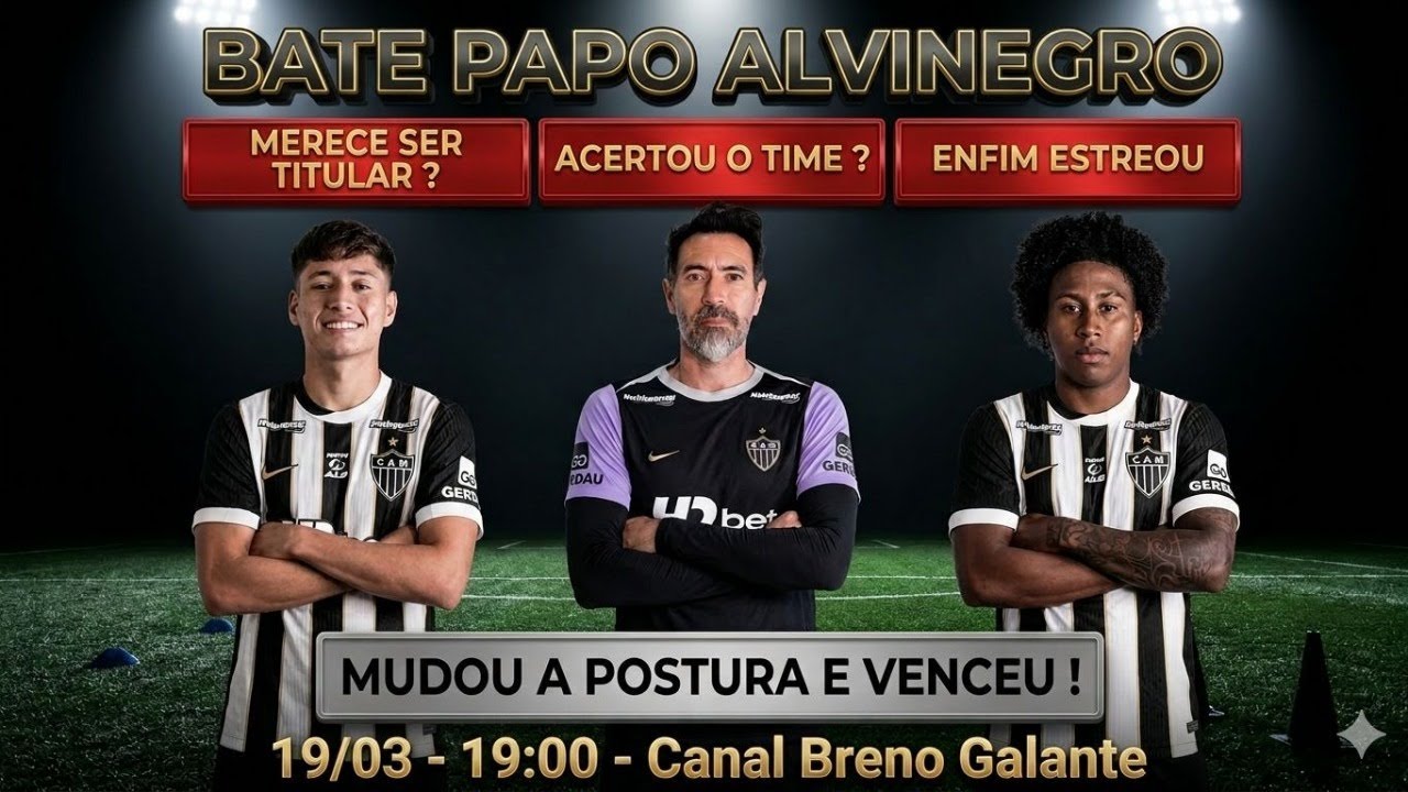 🔴AO VIVO🔴ACERTOU O TIME ❓MERECE SER TITULAR ❓ENFIM ESTREOU