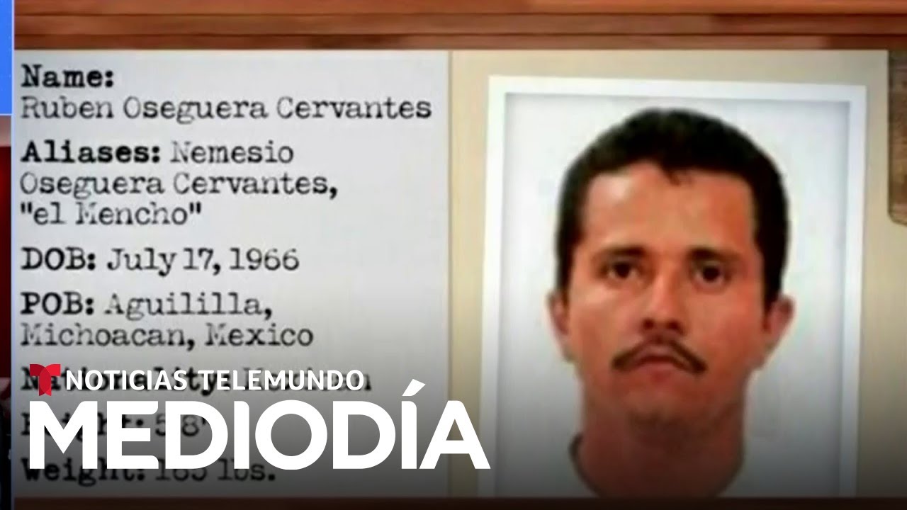 La muerte de 'El Mencho' ocurre tras presiones antidrogas de Trump a M&eacute;xico | Noticias Telemundo