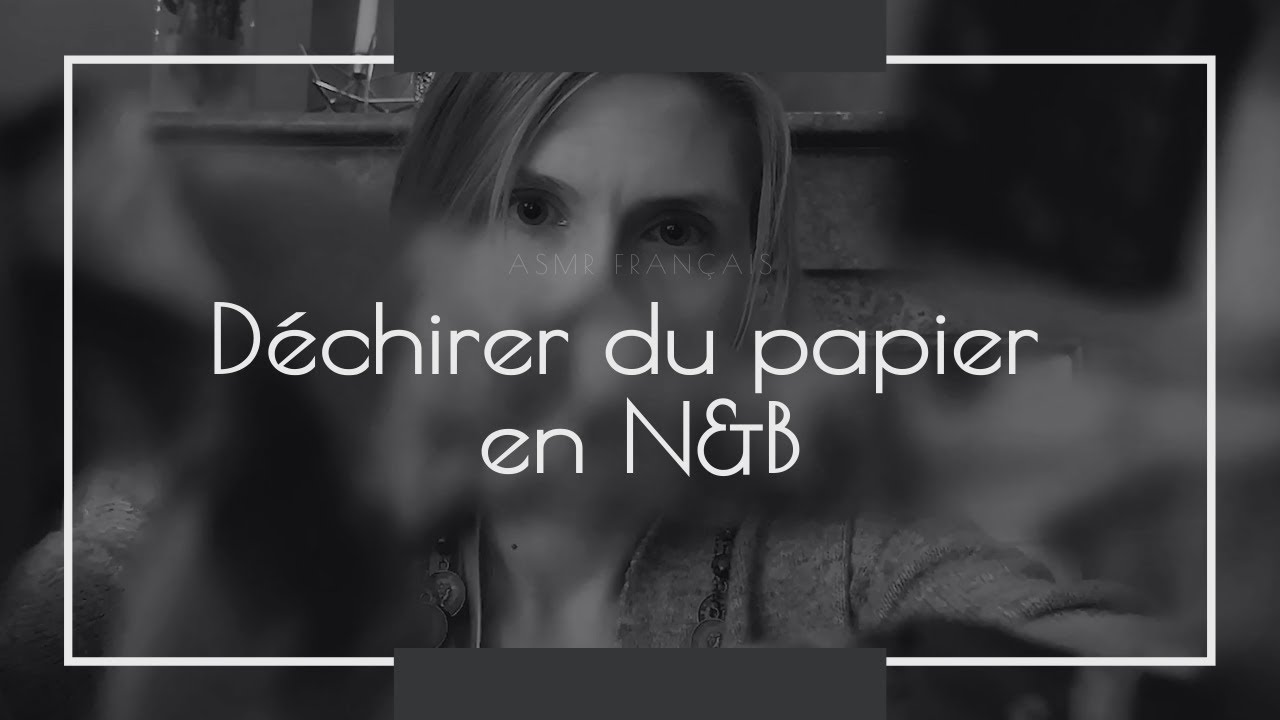 ASMR Français ► 📰 Déchirer du papier / Hand torn papers - No Talking 🤫 100% Tingles et frissons