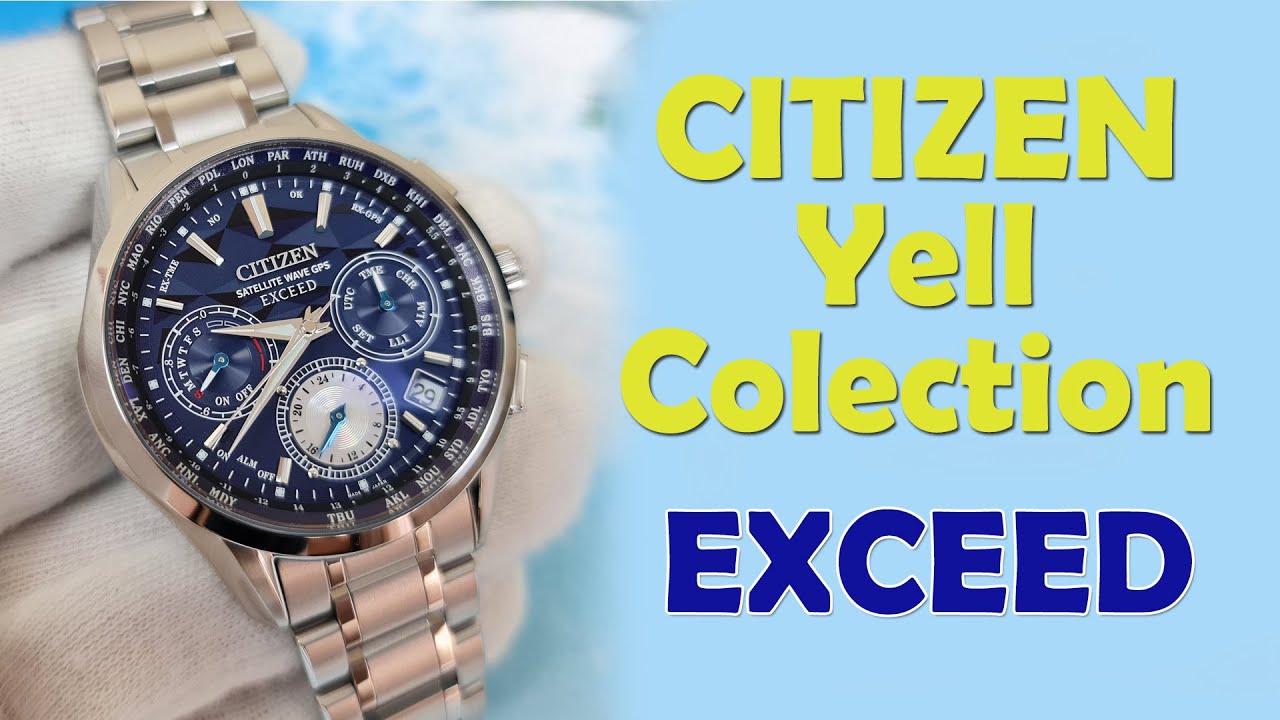 Обзор Citizen CC4030-58L GPS / редкая модель 2021 года