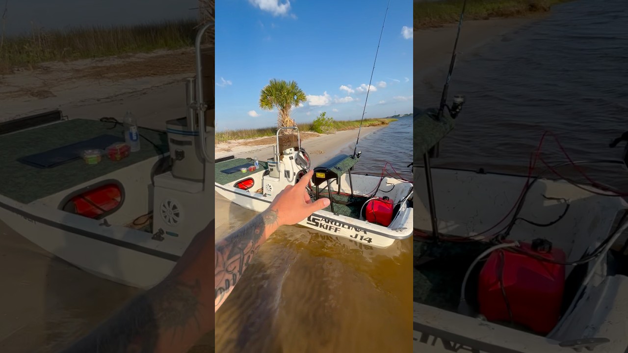 Carolina skiff j14 WALKAROUND! #fishing #fishingvideo #boats #boating #florida #floridavlog #fyp