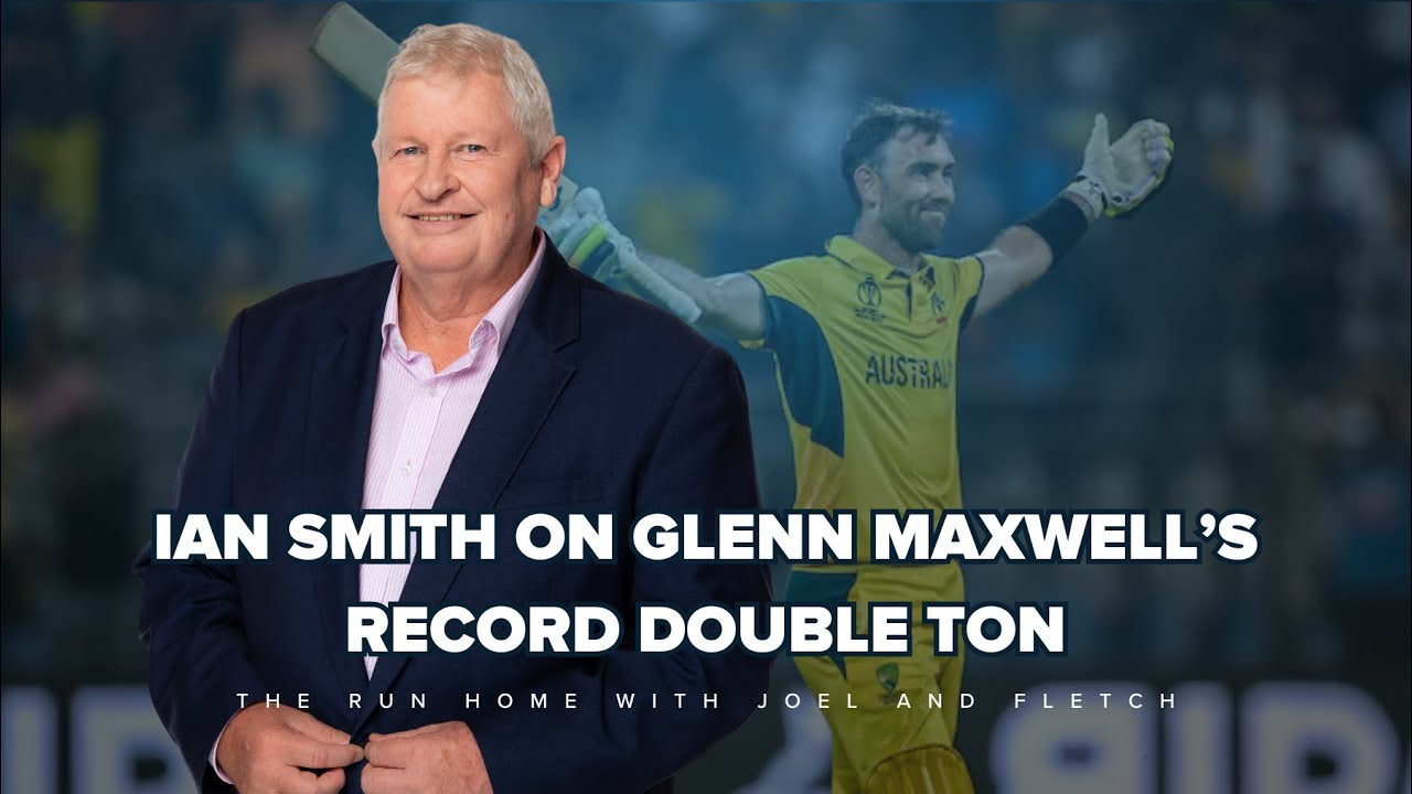 World Cup commentator Ian Smith on Glenn Maxwell's record 201* against Afghanistan
